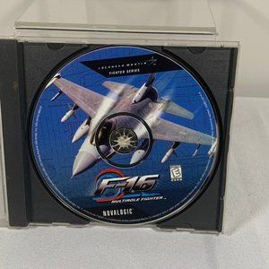 NOVALOGIC F-16 Multirole Fighter Simulator 1998 PC Game Rare